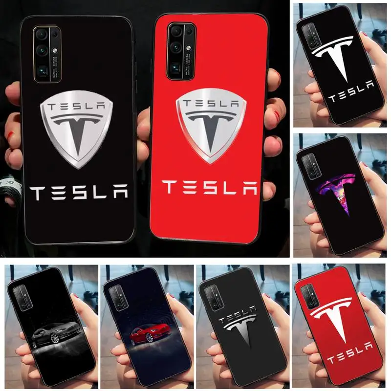 Чехол с логотипом Tesla для Huawei Honor 10 20 Lite View20 7C 5 7 дюймов 8 7A 510 20i PLAY V30 PRO 8C | Мобильные