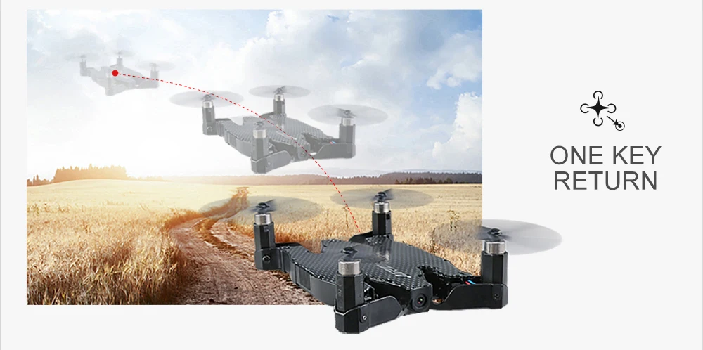 JJRC H49 H49WH селфи Дрон RC Мини Дрон с 720P HD Wifi FPV камера Вертолет один ключ возврат высота удержания Квадрокоптер VS H37