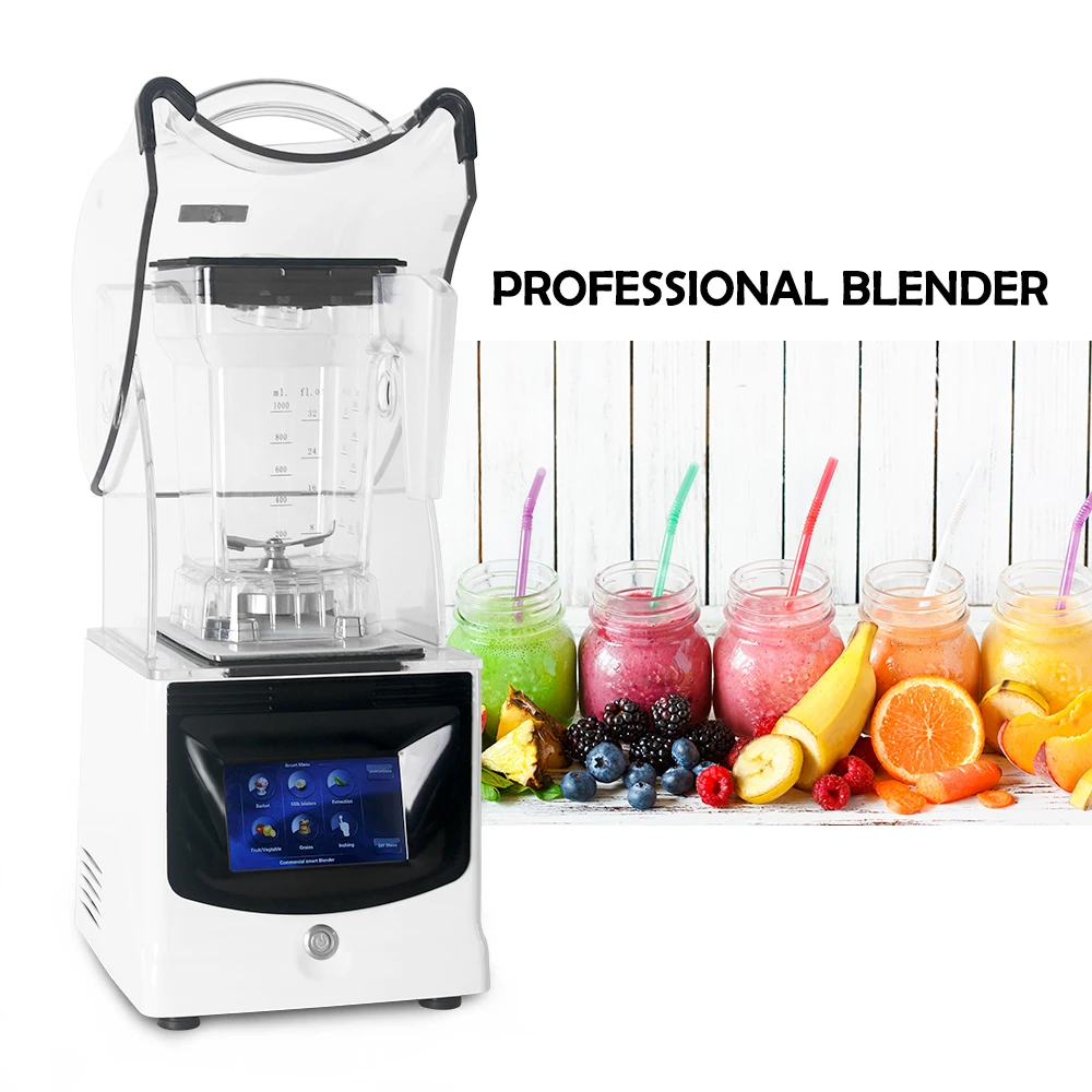 ITOP Heavy Duty Commercial Blender Ice Smoothies Blender Machine Food Mixer Juicer Food Processor With Reprograming Function