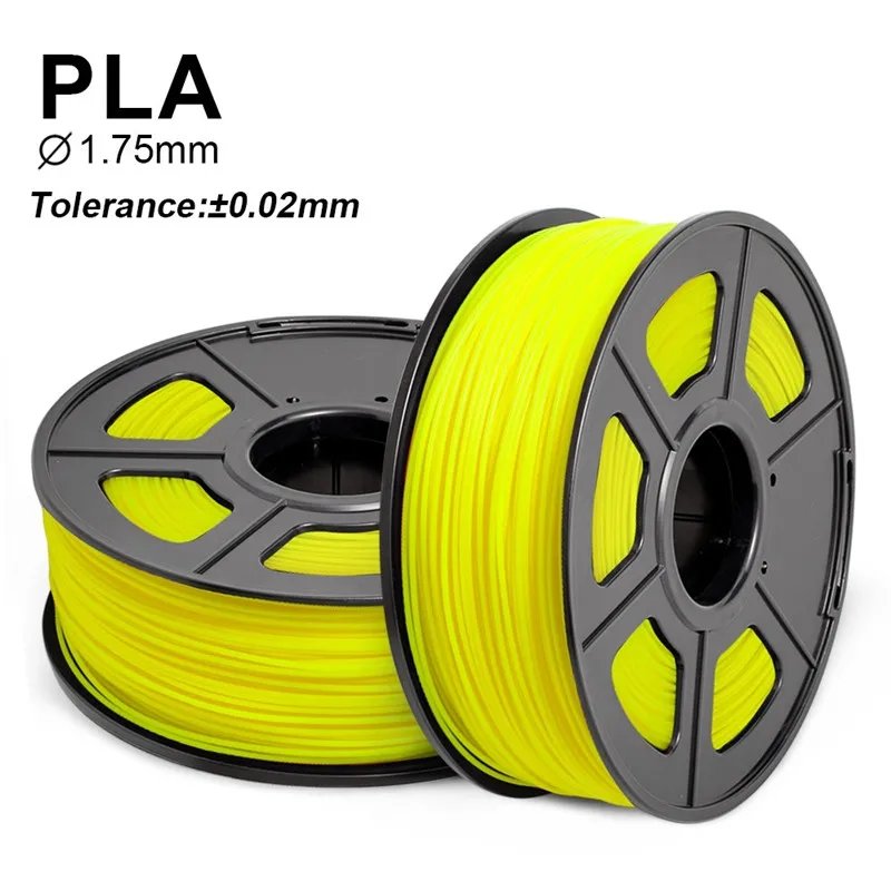 EasyThreed 250g 1 75 мм PLA-нить для 3D-принтера материал печати желтый 3d-печати аксессуары