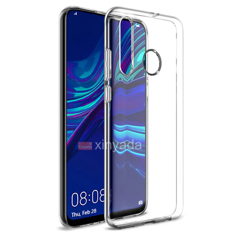 Чехол для Huawei P Smart Z Y9 Prime 2019 Plus прозрачный чехол мягкий бампер Силиконовый ТПУ