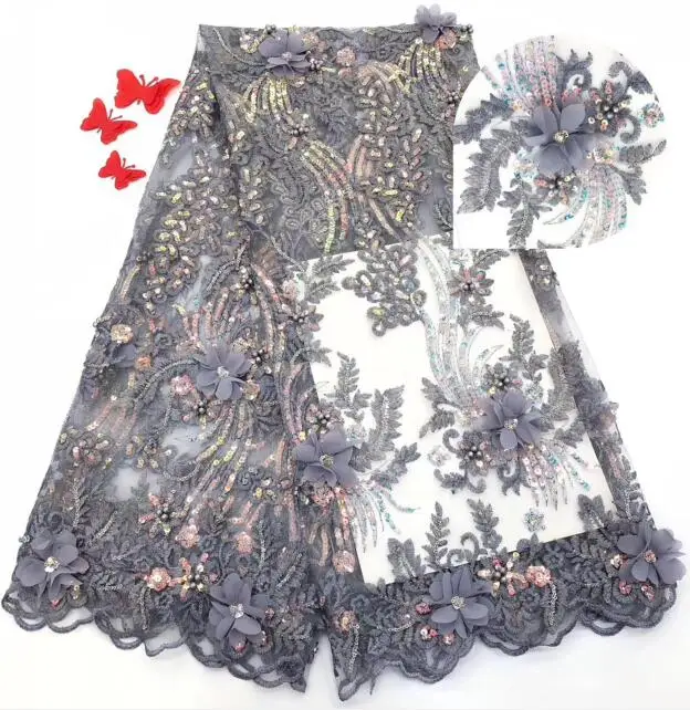 

beautiful Cyndi-9.6206 Nigerian fabric for party dress new African embroidered lace fabric