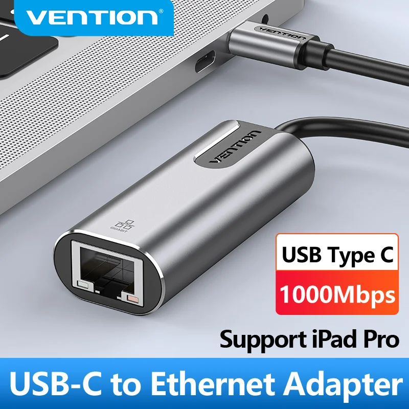 Сетевая карта Vention usb-c/1000 Мбит/с RJ45 для MacBook Huawei P40 Pro | Компьютеры и офис