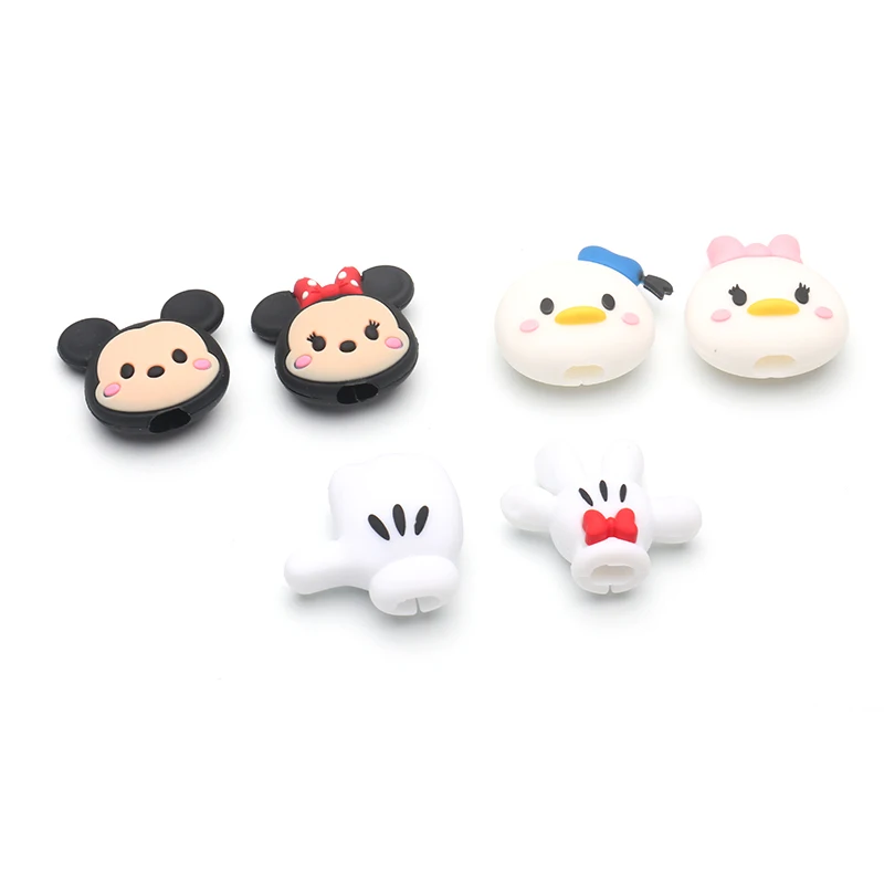 Милый мультфильм animel кабель протектор для iphone usb кабель chompers держатель зарядное устройство провода Органайзер аксессуары для телефонов Прямая поставка