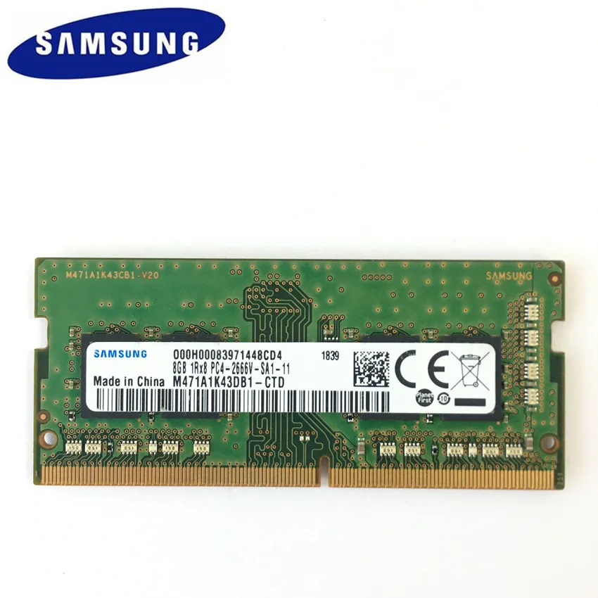 Samsung ноутбук DDR4 8GB PC4 2666V DIMM ноутбук память 8G DDR4 2666 MHZ ноутбук память ноутбук ram