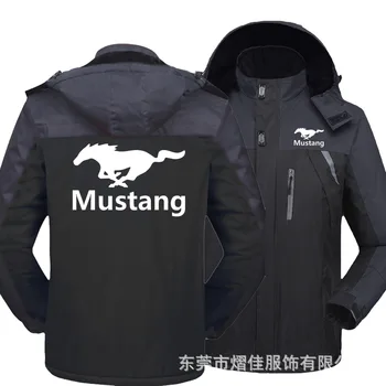 

Winter Men for mustang Jackets Thick Mens Hiking Jacket Casual Outwear Warm Hooded Coat Man Windproof Overcoat Homme Outdoor P