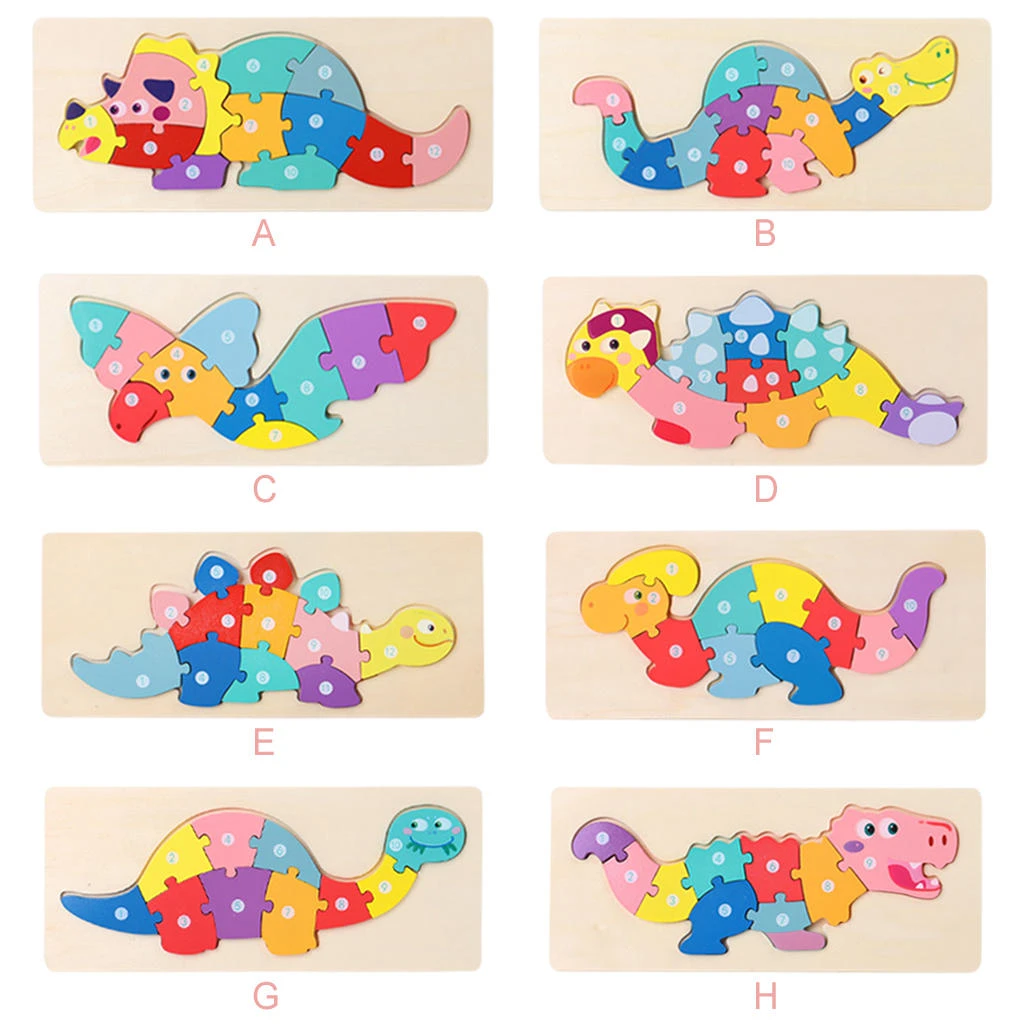 Cartoon Jigsaw 3D Puzzle Preschool 