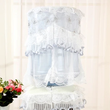 

1Pcs Fashion Country Plum Blossom Lace Fabric Water Dispenser Dust Cover Water Dispenser Cloth Cover Bucket Cover