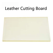 

LMDZ 1Pcs Transparent Polyurethane Leather Cutting Board,Stamping Pad for Hole Punch and Other Leather DIY Project
