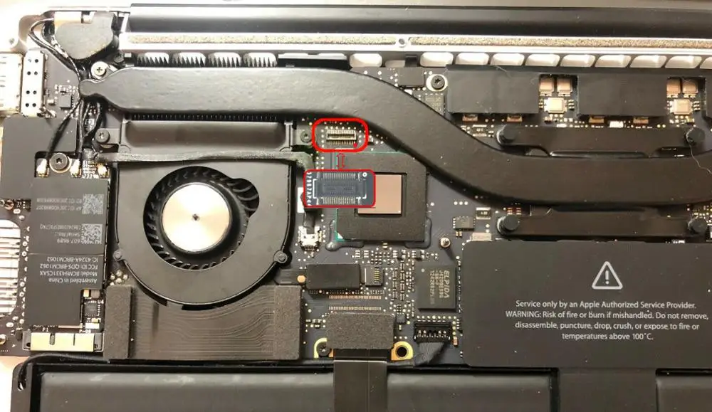 Карта EFI BIOS для MacBook Pro 2013 a1425 820 3462 EMC2557 EMC2672 разблокированная прошивка ID PIN старт и