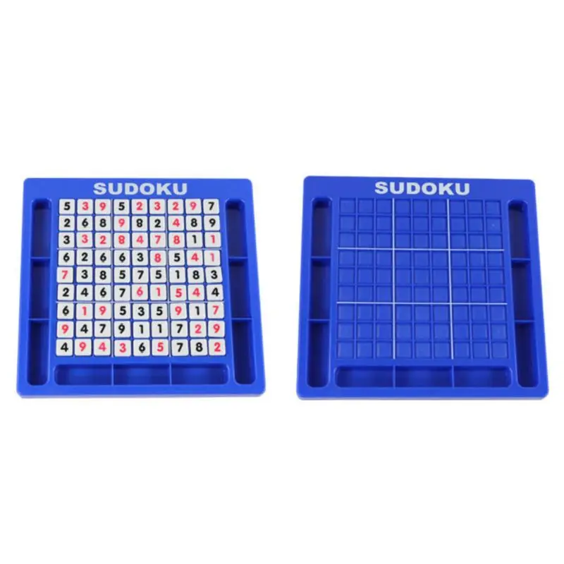 Sudoku игра памяти шахматы доска для детей развивающие Монтессори развития головоломки игрушка