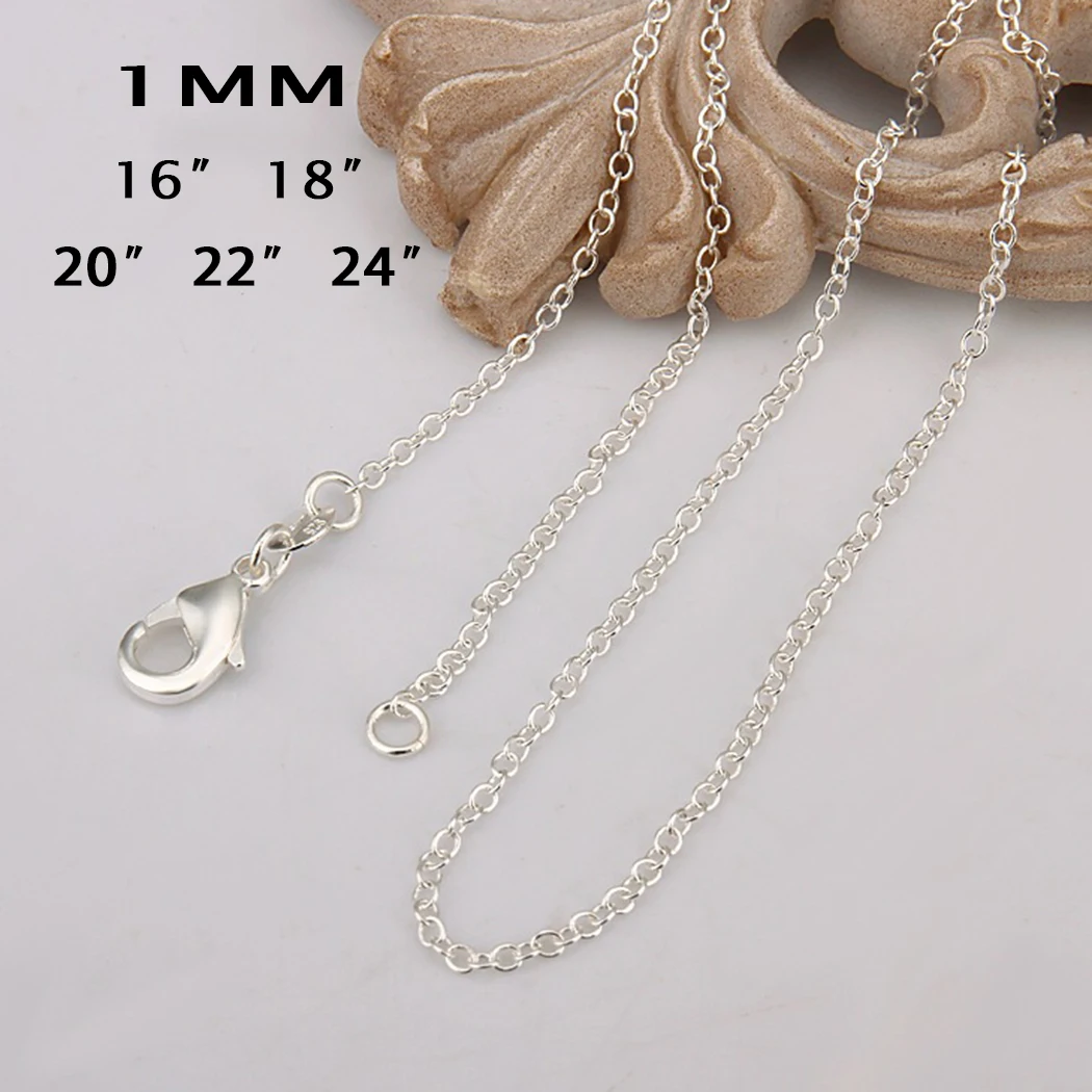 100% новый и высококачественный Простой ожерелье Rolo 10 | Украшения аксессуары