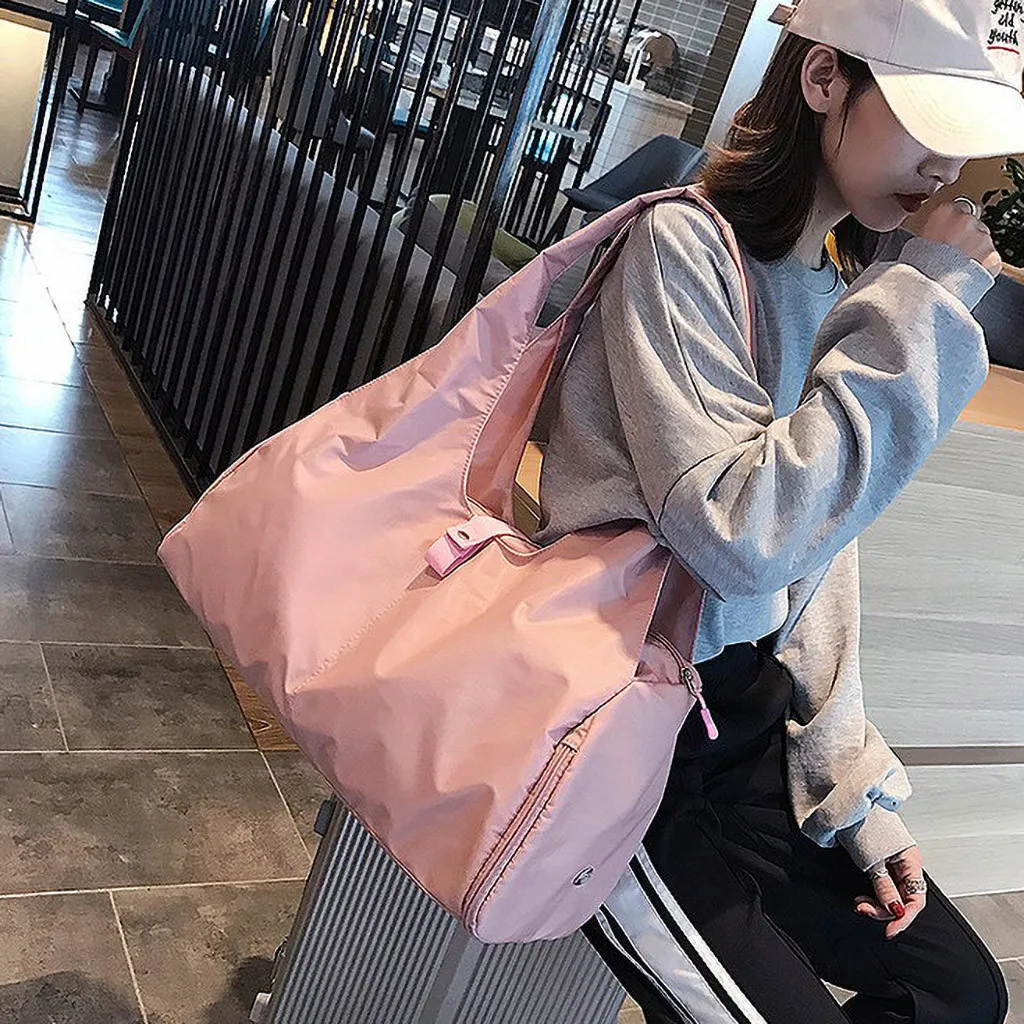 Waterproof Travel Bag Unisex Foldable Duffle Bag Organizers Large Capacity Packing Cubes Portable Luggage Bags#D10