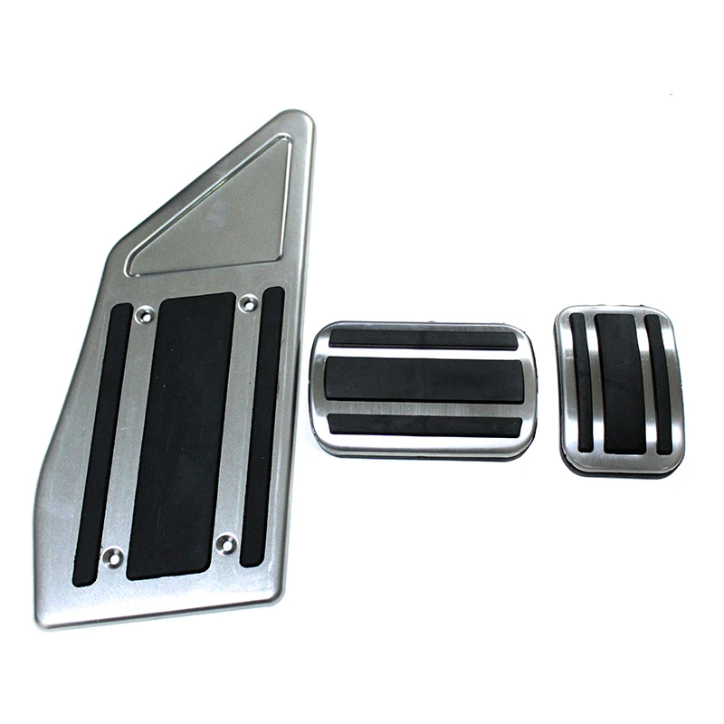 4pcs Steel Foot Pedal For Peugeot 3008 5008/GT LHD Accelerator Gas Fuel Brake Pedal Pads Mats Cover Accessories