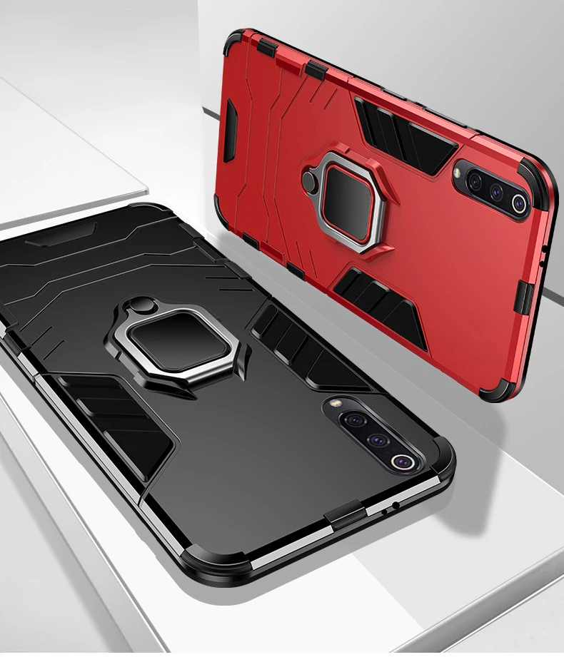 Чехол для Xiaomi mi 9 T, прозрачная задняя крышка для Xiaomi mi 8 Lite 9 mi 8 SE, магнитный автомобильный держатель для Red mi Note 7 K20 5 Pro, чехол