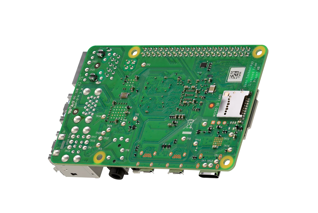 Raspberry Pi 4 Модель B с 4 Гб/1 ГБ/2 ГБ ОЗУ BCM2711 четырехъядерный процессор Cortex-A72 ARM v8 1,5 ГГц Поддержка 2,4/5,0 ГГц