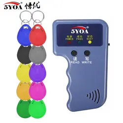 5YOA RFID Card Reader видео программиста 125 кГц EM4100 копир писатель Дубликатор + EM4305 T5577 перезаписываемый ID брелков теги карта