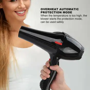 

2200W Professional Electric Hair Dryer Household Negative Ion Blow Dryer US Plug 110V Hair Dryer Diffuser Barber Accessories