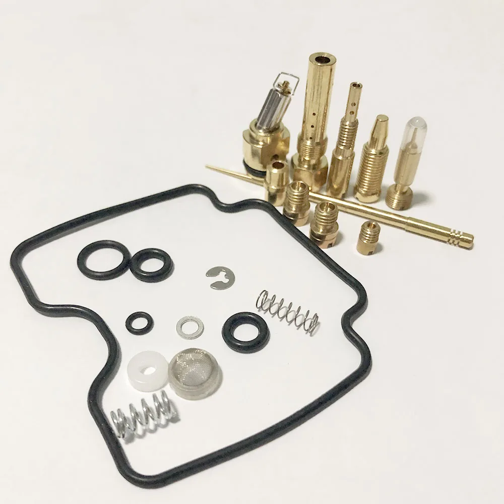 Мотоцикл Карбюратор Carb Rebuild Kit для Yamaha Grizzly 660 4x4 YFM660FW 2002 2003 2004 2005 автомобильный Repair