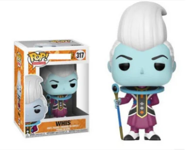 Funko pop Dragon Ball Z Dead Yamcha PORUNGA Супер Саян Гоку Golden Frieza большое Вегета Виниловая фигурка Коллекционная модель игрушка - Цвет: 317