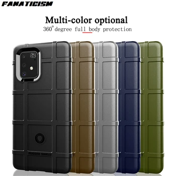 Preise 1000pcs Robuste Silikon Telefon Fällen Für Samsung Galaxy A91 A81 A80 A71 5G A90 Fall Stoßfest Weiche TPU Schutzhülle Funda