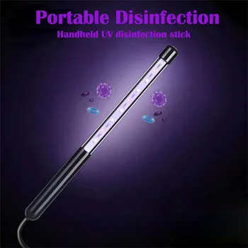 

Portable UVC Sterilization Stick Sterilizer Disinfection Germicidal Lamp UV Light Kill Mite Home Lamp Ultraviolet Sterilizer