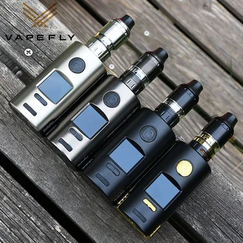 

Vapefly Kriemhild Vape Kit 200W Mod Display Screen 1.33 inch TFT Screen E-Cigs Vaporizer with 5ml Kriemhild Tank Atomizer