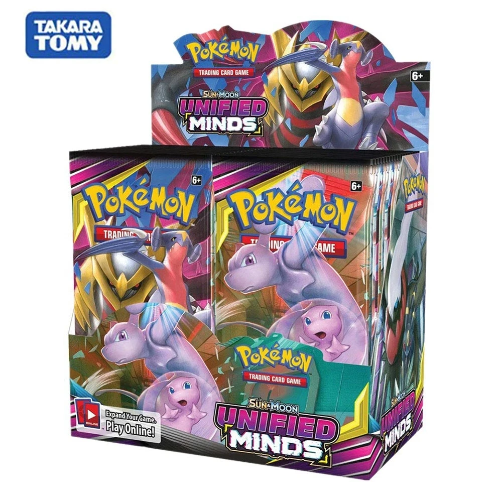 324Pcs/box Pokemon card TCG: Sun &amp Moon Unified Minds Trading Card Game A Box of 36 Bags Collection High-quality cards | Игрушки и