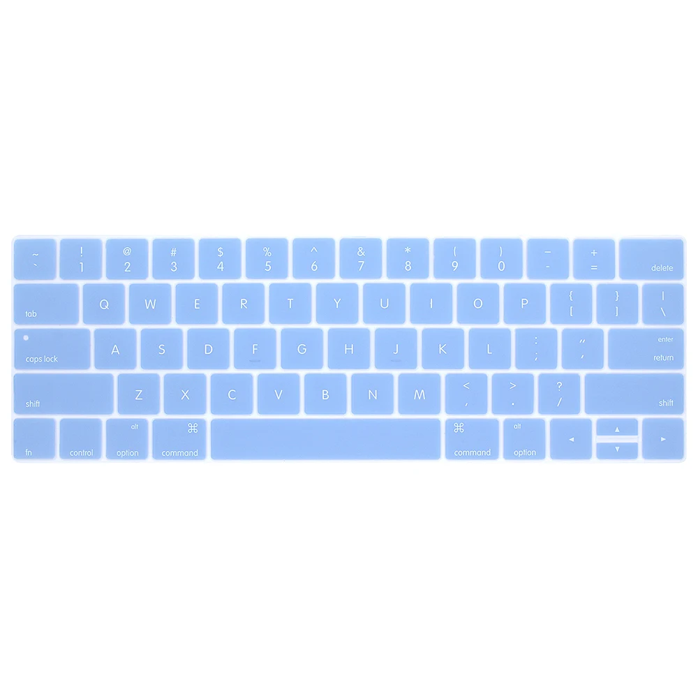 HRH кремовый цвет силиконовые чехлы для клавиатуры Защитная пленка Mac book Pro 13