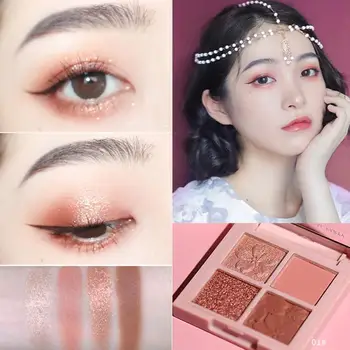 

Novo Glitter Eyeshadow Makeup Palette Eyeshadow Palette Shine Polarize Eyeshadow Sparkling Cosmetics Eye Makeup TSLM2