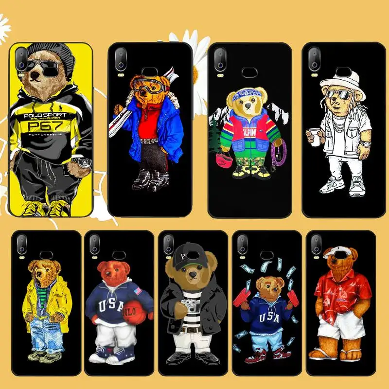 

NBDRUICAI fashion Bear Italy Soft Silicone TPU Phone Cover For Samsung A10 A20 A30 A40 A50 A70 A71 A51 A6 A8 2018