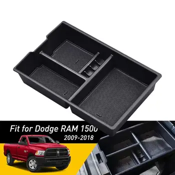 

For Dodge Ram 1500 2009-2018 Accessories Car Styling Center Console Organizer Tray Storage Armrest Box Holder Cover Case
