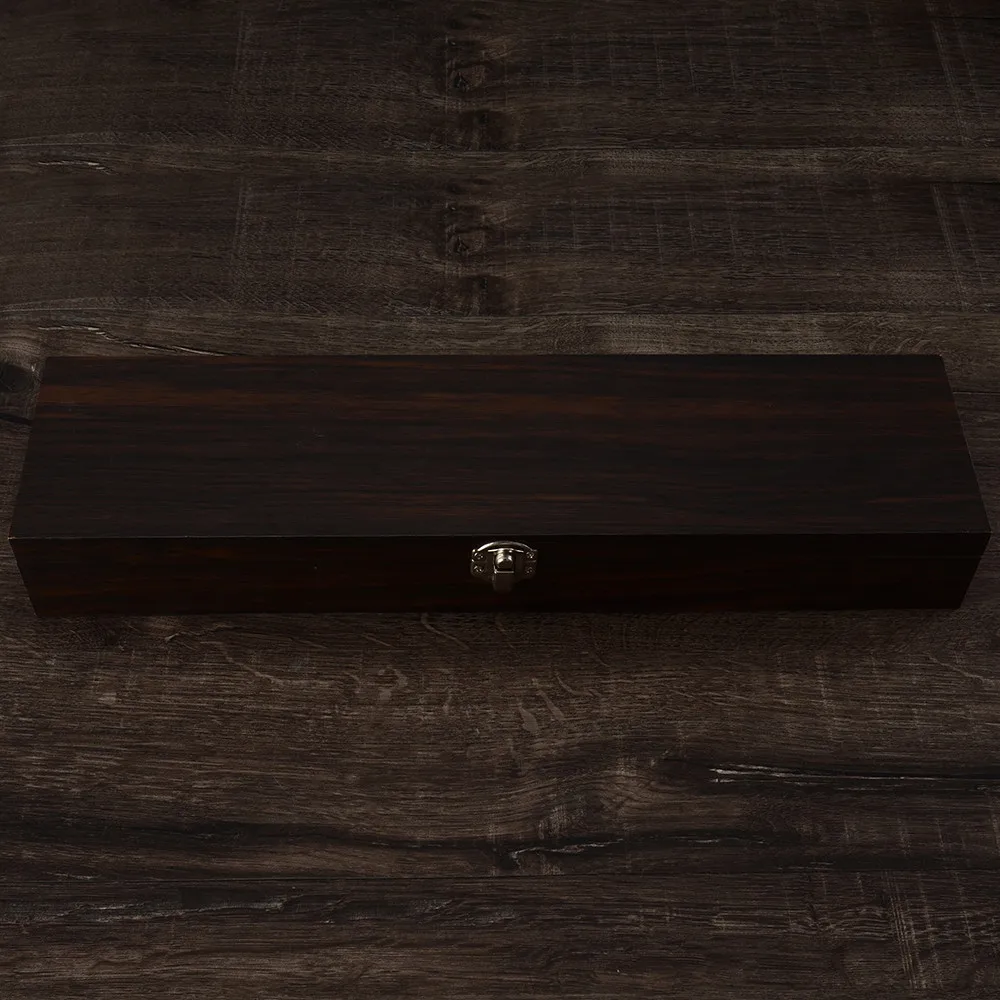 大号棕色带磁扣木盒英文 (14)