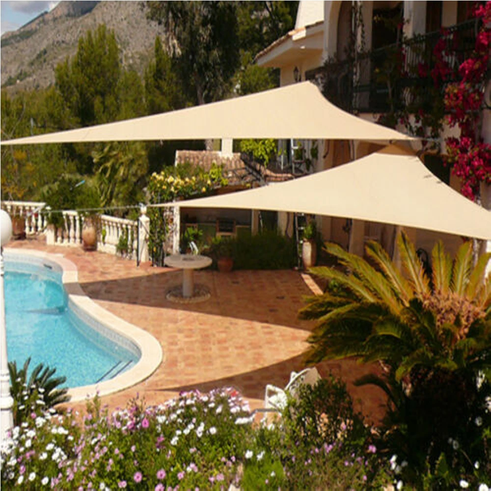

New Garden Sun Shelter 3 size Sunshade Protection Outdoor Canopy Cover Yard Patio Pool Shade Sail Awning Camping Sun Shade Large