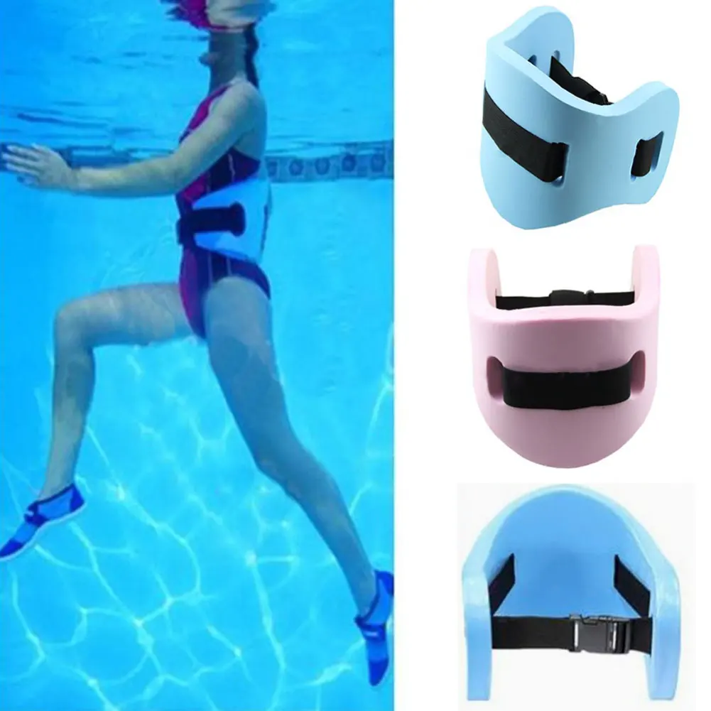 Adult Children EVA Adjustable Back Floating Foam Swimming Belt Waist Training Equipment Tool Float board belt