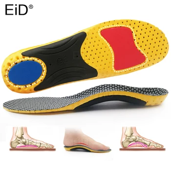 

EiD EVA Orthopedic Insoles Orthotics flat foot Health Sole Pad for Shoes insert Arch Support pad for plantar fasciitis Feet Care