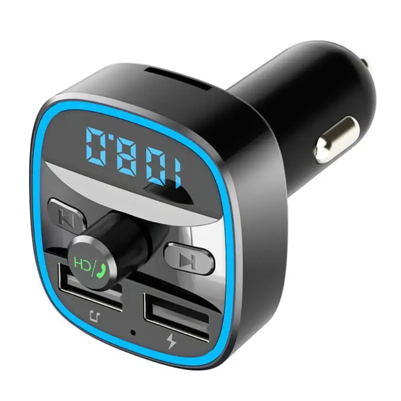 T25 автомобильный bluetooth-адаптер автомобильный комплект Bluetooth Hands-free FM USB передатчик быстрое зарядное устройство MP3-плеер USB Bluetooth музыкальный приемник