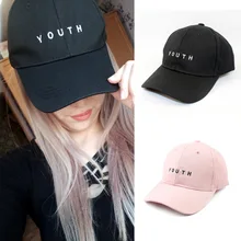 Унисекс Женская бейсбольная кепка, шляпа, Молодежная хлопковая бейсболка с вышитыми буквами, бейсболки эластичные для мальчиков и девочек, хип-хоп Регулируемая плоская кепка