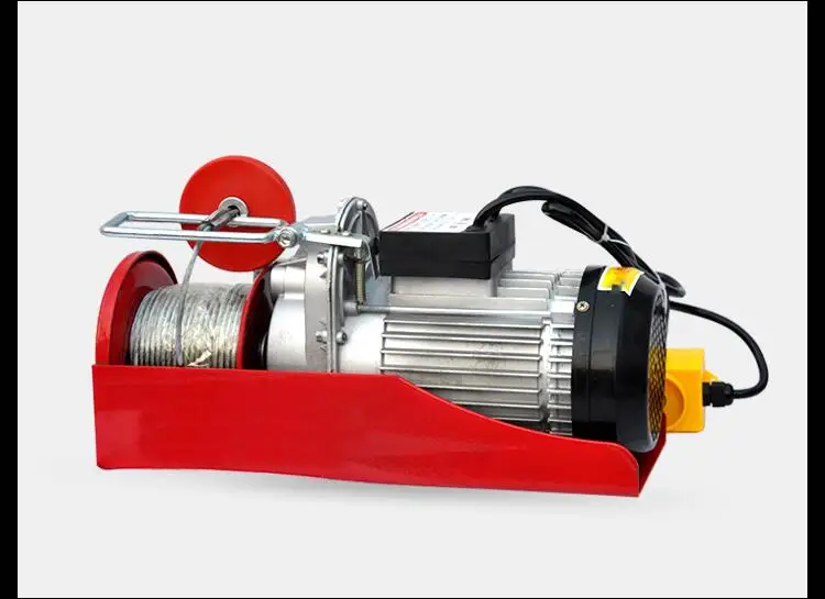 

Миниатюрный Электрический подъемник PA300, 220 В, небольшой подъемник для домашнего крана, 0,3 тонны, декоративный подъемный кран