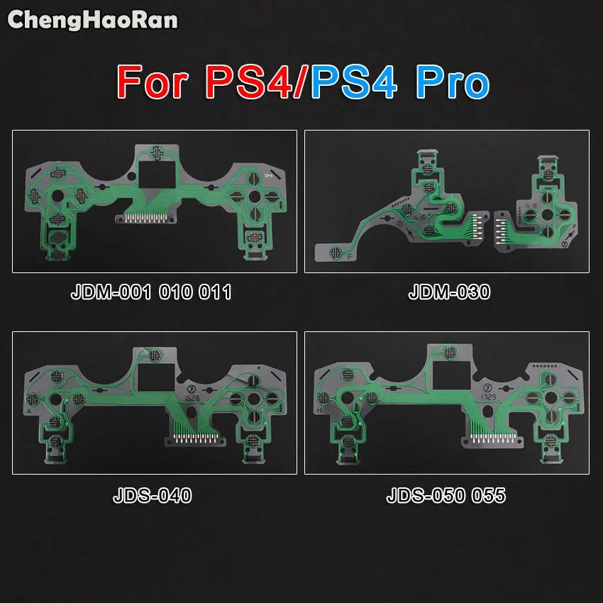 ChengHaoRan проводящая листовая пленка внутренняя для PS4 Slim Pro V1 V4 V5 контроллер JDS-010 030 040 050 055 ленточный гибкий пленочный кабель