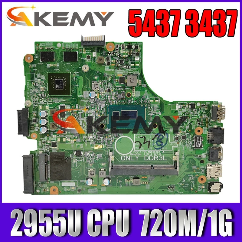 CN-0Y5JJK Y5JJK для For DELL Inspiron 3437 5437 материнская плата ноутбука DOE40-HSW 12314-1 PWB:VF0MH REV:A00 2955U