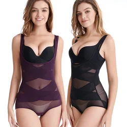 Sous vêtements modelants post partum, Corset modelant la taille et l'abdomen, soutien du corps, poitrine et hanches, une pièce 