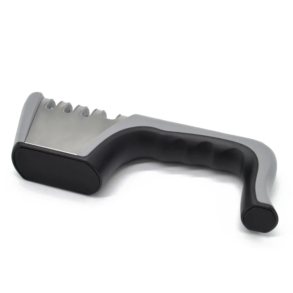 Four-stage Professional Knife Sharpener Scissors Kitchen Sharpening Stone Tungsten Steel and Ceramic Kitchen Knives Accessories