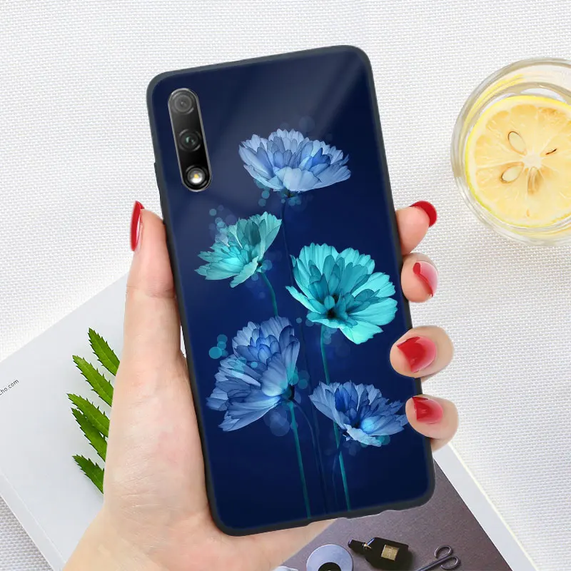 Для huawei Honor 8X чехол глянцевый яркий силиконовый бампер Honor 9X 8A 8C 8S 8X задняя крышка чехол s - Цвет: xx27