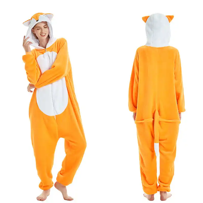 Kigurumi Animal Onesie For Adults Kids Anime Cosplay Fox Deer Women Costume Jumpsuit Children Sleepwear Party One Piece Pajamas Aliexpress