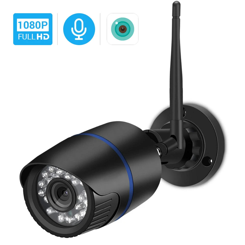 Wi Fi камера Hamrolte HD 1080P водонепроницаемая уличная IP ночное видение аудиозапись