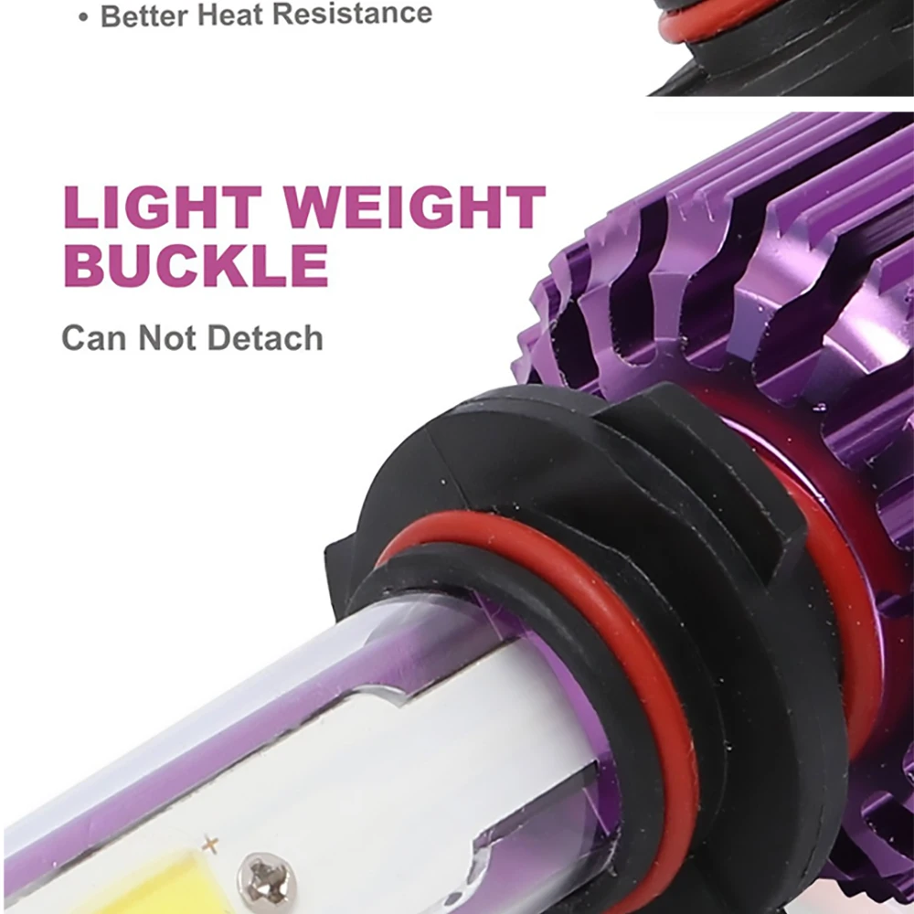 9005 H3 Led Canbus H4 H11 H8 H9 H13 Turbo Led головные фары лампы авто лампы аксессуары 12V(Подол короче спереди и длиннее сзади) луч для автомобиля супер яркий