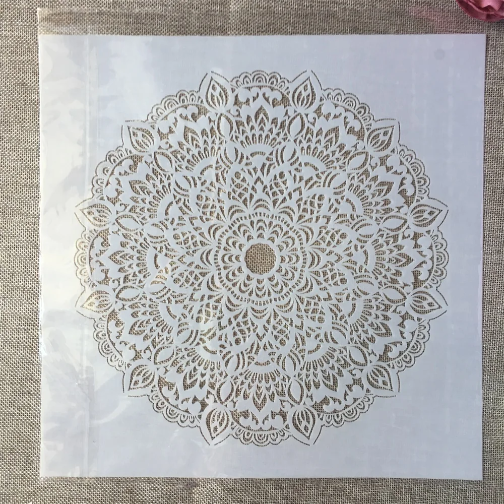 

30*30cm Big Mandala Round Totem DIY Layering Stencils Wall Painting Scrapbook Coloring Embossing Album Decorative Template