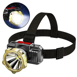 Lampe frontale étanche à LED K72 18 K72 14, alimentée par batterie 2200mAh, Rechargeable par USB, norme d'étanchéité IPX6, idéale pour la pêche nocturne, la randonnée et le Camping 