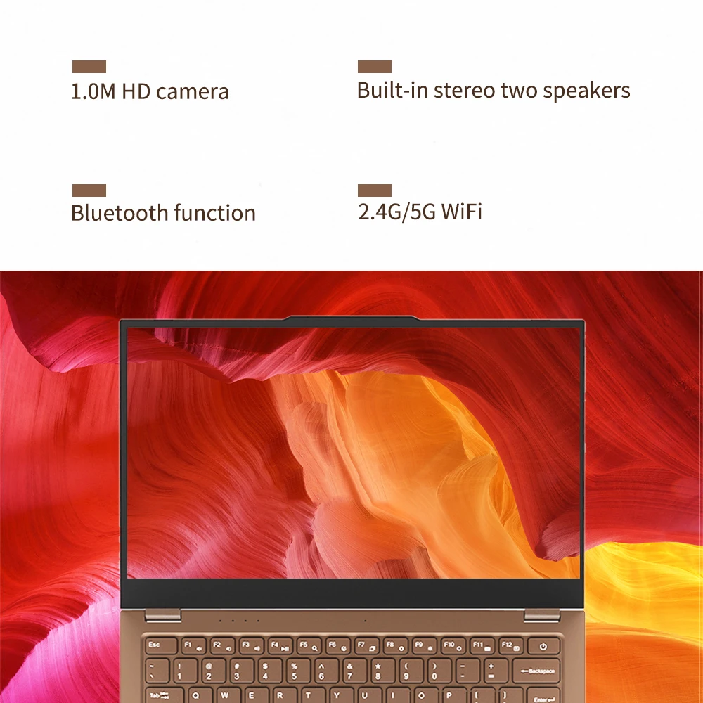 Jumper EZbook X3 Air Intel N4100 Ultra Slim Notebook Quad Core Win 10 Laptop 13.3 Inch 1920*1080 IPS Screen 8GB128GB Computer